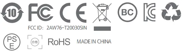 Infly T20030SIN Grace maglev sonic electric toothbrush - icon