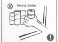 Midea MDRD142FG Series Compact Refrigerator 4