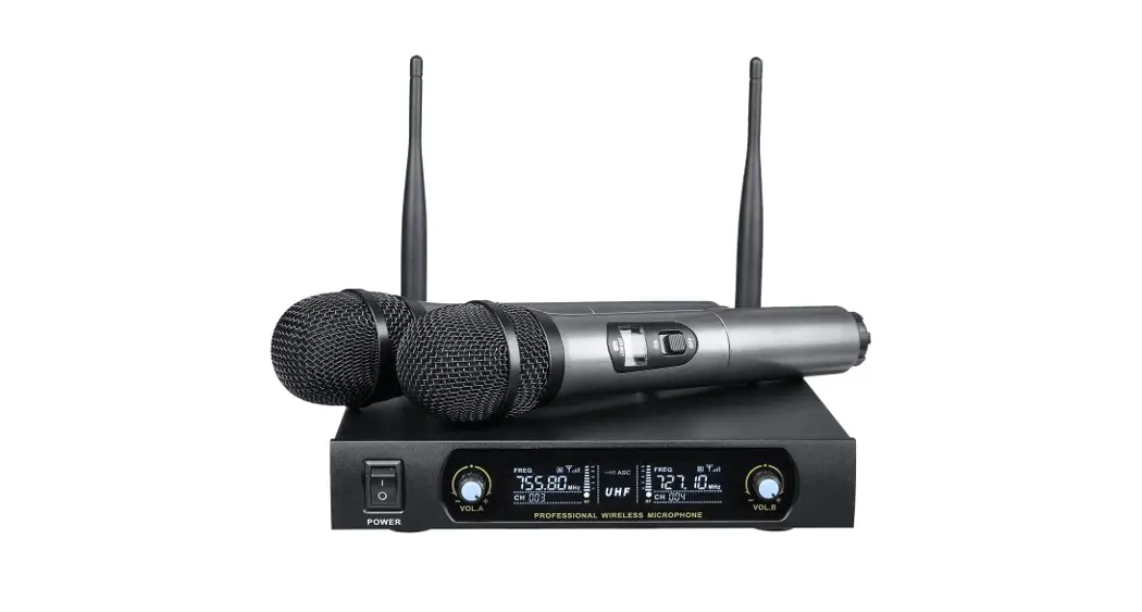 Party Light Sound 2-channel Uhf Microphone System User Manual