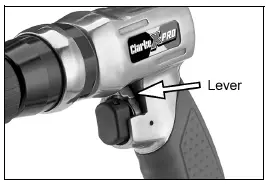 Clarke CAR158 1-2 Reversible Air Drill- fig 2