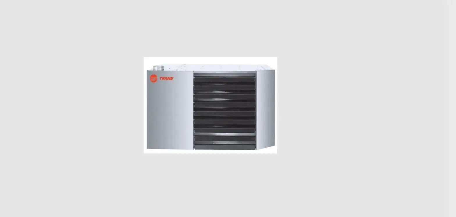 Trane Svu001c High-efficiency Gas-fired Propeller Unit Heaters User Manual