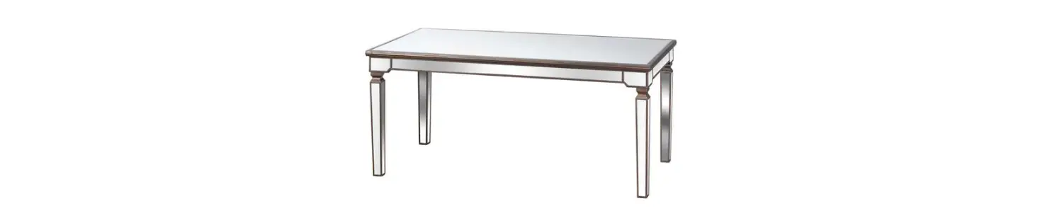 Best Master Furniture Lx904 Glass Dining Table In Silver Instructions