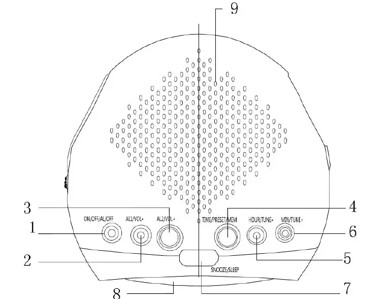 HYUNDAI-RAC-213-G-Radio-Alarm-Clock-2