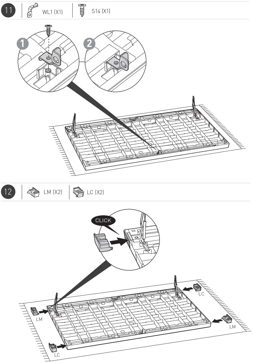 KETER 870L Storage Box Instruction - ASSEMBLY PARTS 6