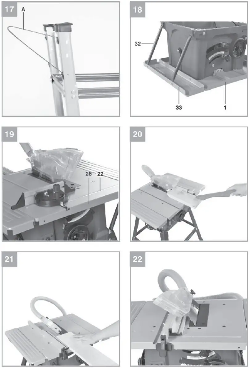 MAX 31139 1500W 210mm Table Saw - Figure 4