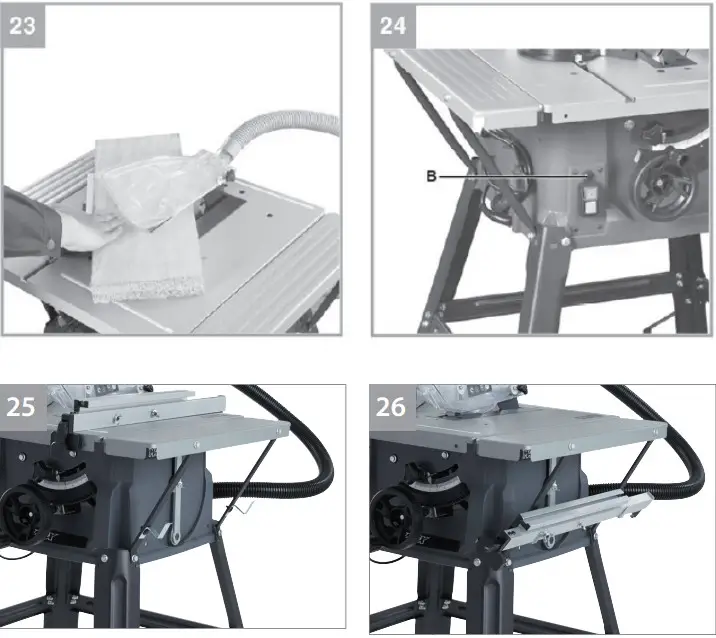 MAX 31139 1500W 210mm Table Saw - Figure 5