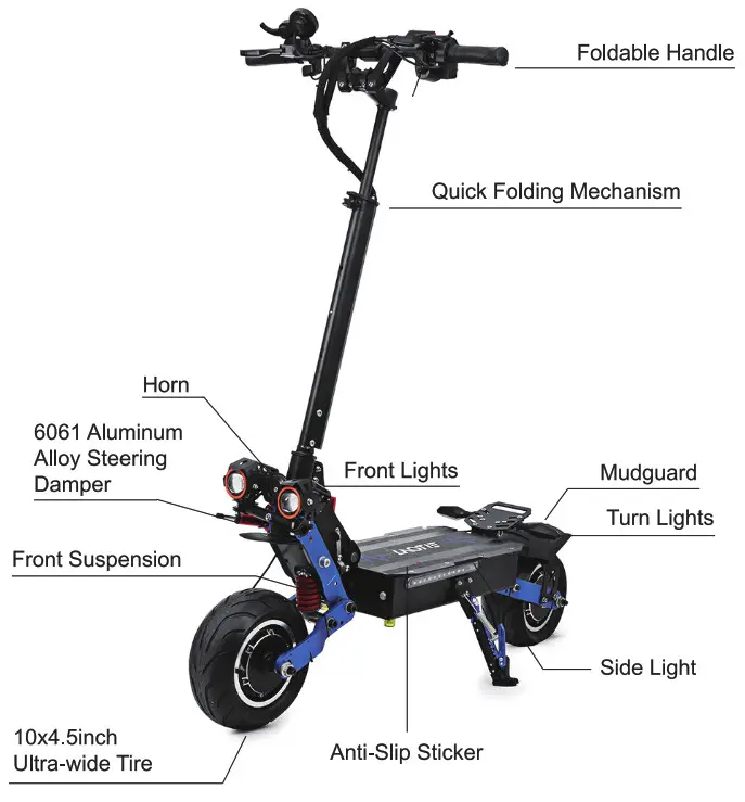 LAOTIE Electric Scooter -overview
