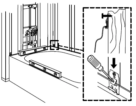 KOHLER 71171120-0 Ensemble Vikrell Right-Hand Drain Rectangular Skirted Bathtub fig 9
