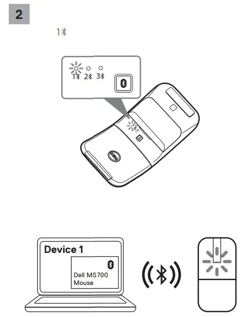 DELL MS700 Bluetooth Mouse - Figure 2