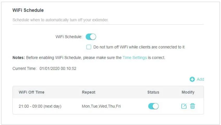 tp-link TL-WPA7517 AV1000 Gigabit Powerline ac Wi-Fi Extender User Guide - Click SAVE to save the settings