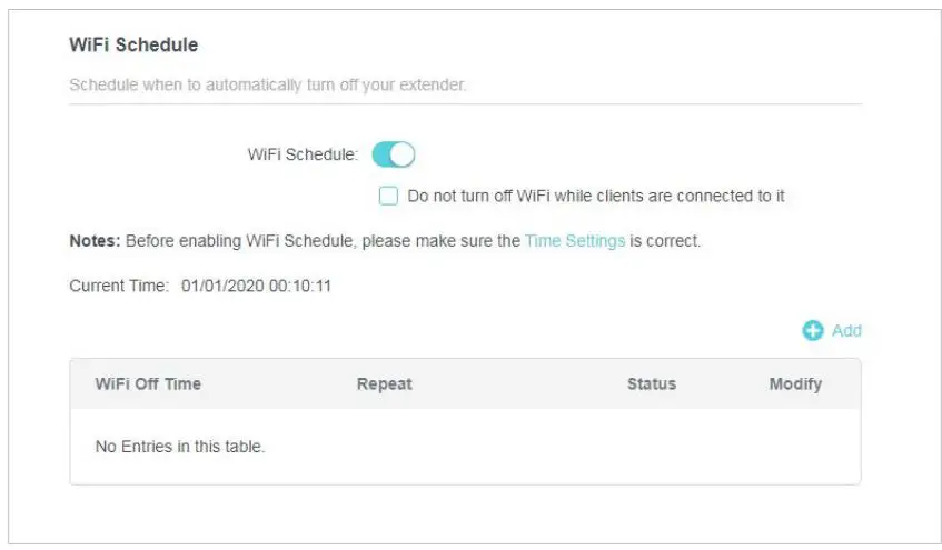 tp-link TL-WPA7517 AV1000 Gigabit Powerline ac Wi-Fi Extender User Guide - Go to Advanced