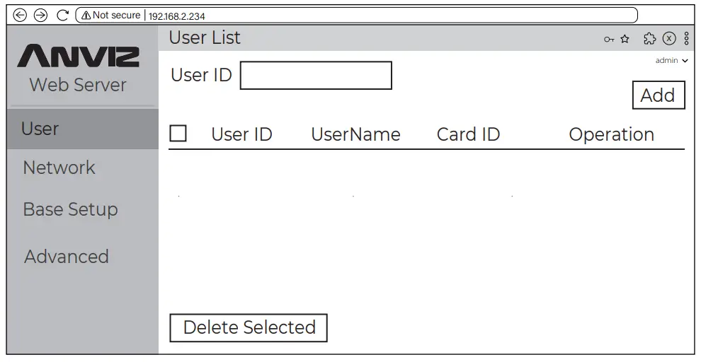 ANVIZ M Bio Portable Bluetooth Enabled Fingerprint &amp RFID Device - Register By WebServer