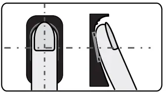 ANVIZ M Bio Portable Bluetooth Enabled Fingerprint &amp RFID Device - place your finger
