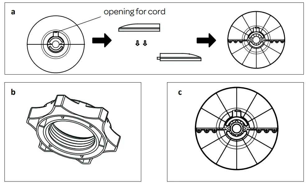 INVENTUM VTO752W Tower fan with remote control - transport 1