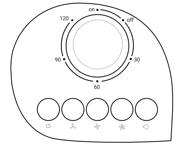 INVENTUM VTO752W Tower fan with remote control - transport2
