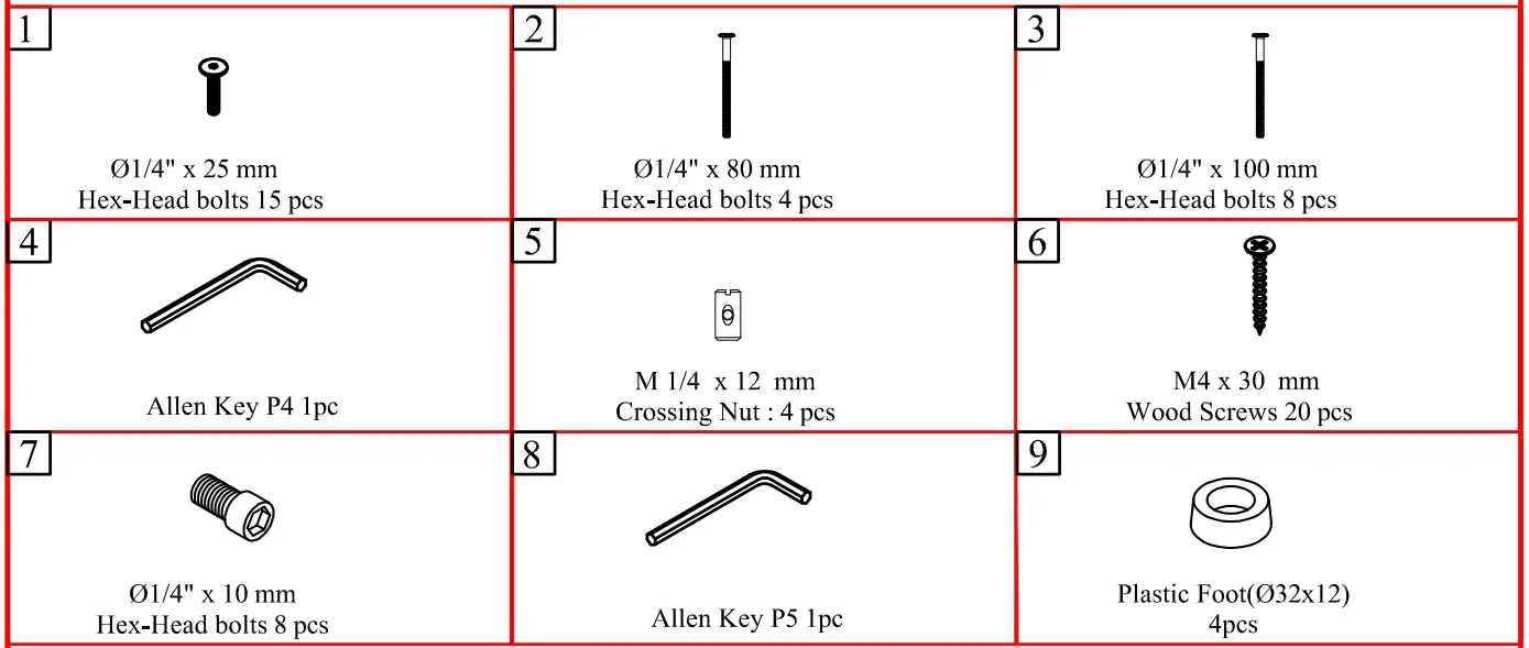THE HOME DEPOT AD000080 Wood Frame Queen Size Upholstered Canopy Bed - Figure2