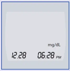 CareTouch Blood Glucose Monitoring - meter off condition