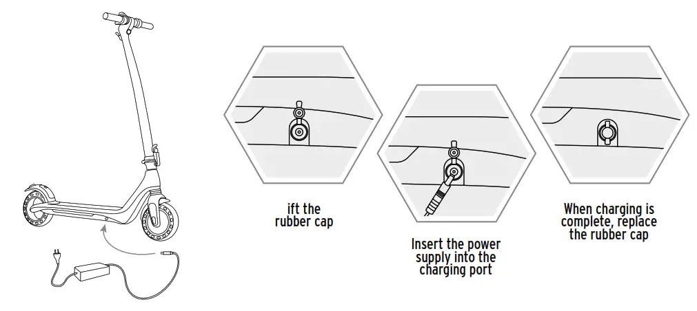 Lamborghini AL1 Electric Scooter - CHARGING