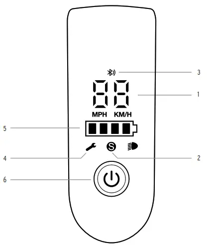 Lamborghini AL1 Electric Scooter - control 0