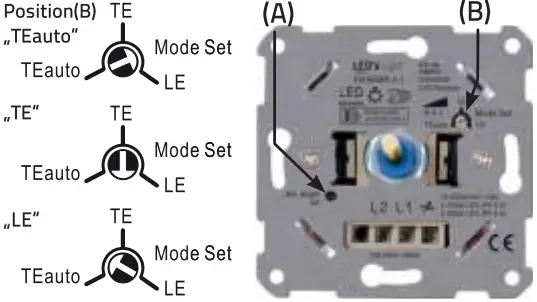 LED s light proventa Universal Lighting Dimmer A03