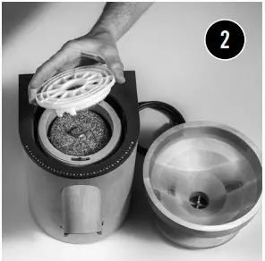 Mockmill LINO 100 200 Professional 200 Stone Mill for Milling Grains Pulses and Spices - OPENING THE MOCKMILL 2