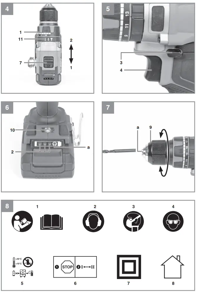 Einhell TP-CD 18 Cordless Hammer Drill - fig 1