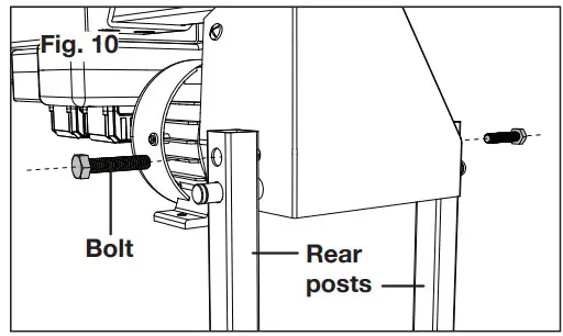 SUNJOE LJSS100 LOG Splitter Support Stand - Disassemble 10