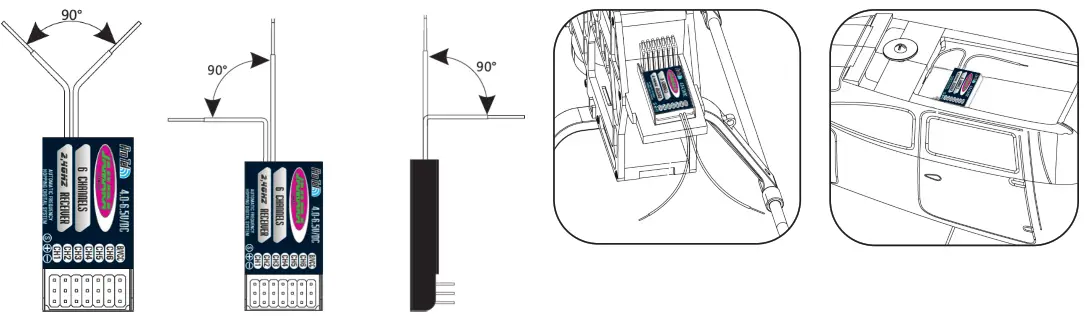 JAMARA FCX6 Tel Thredtle left Transmitter - 4