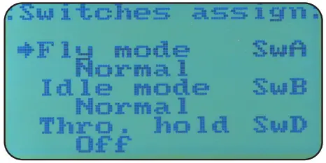 JAMARA FCX6 Tel Thredtle left Transmitter - 52