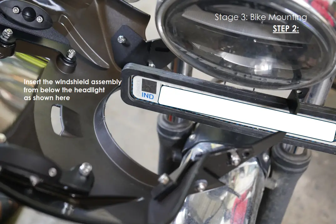 HONDA CB 350 Wanderer Touring Windshield - fig 12