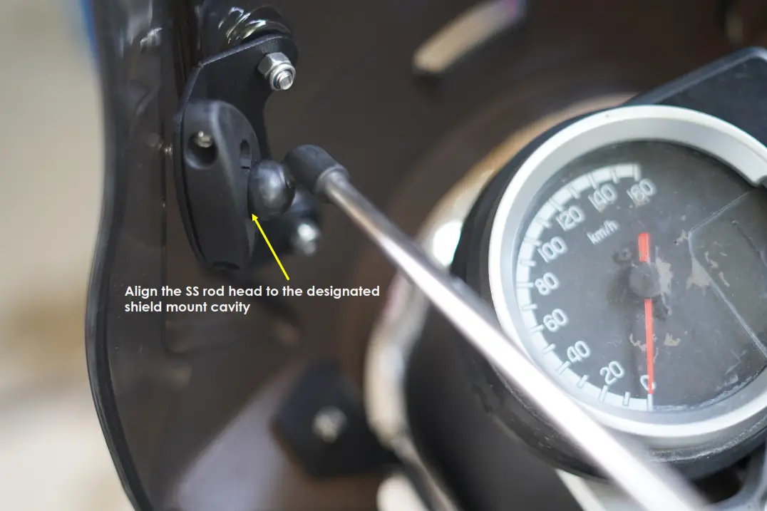 HONDA CB 350 Wanderer Touring Windshield - fig 16