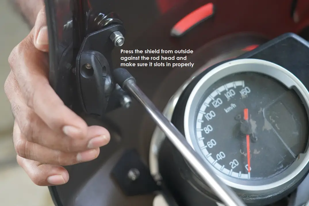 HONDA CB 350 Wanderer Touring Windshield - fig 17