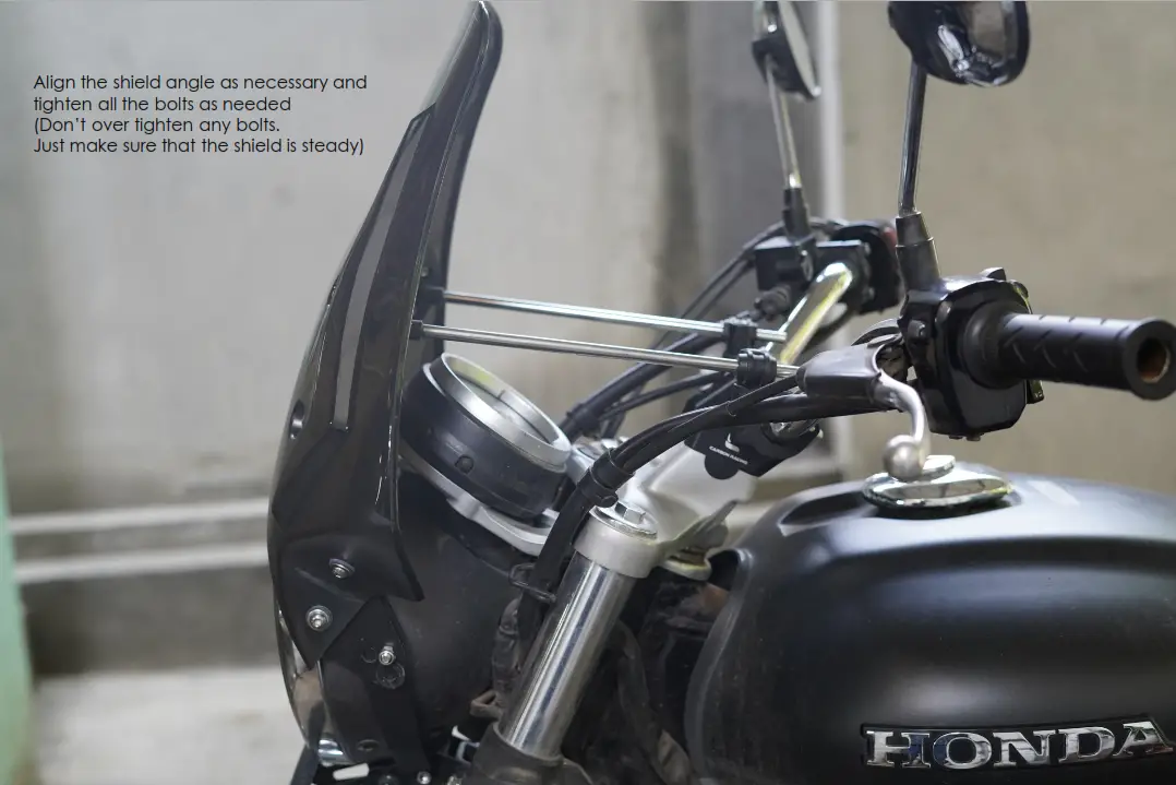 HONDA CB 350 Wanderer Touring Windshield - fig 19