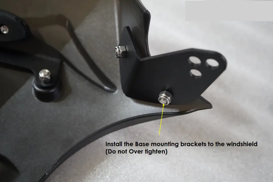 HONDA CB 350 Wanderer Touring Windshield - fig 6