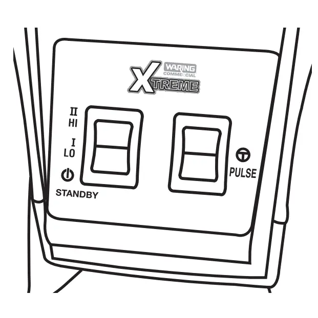WARING COMMERCIAL MX1050XTXP MX Series Xtreme High Power Commercial Bar Blender - MX MECHANICAL SWITCHES