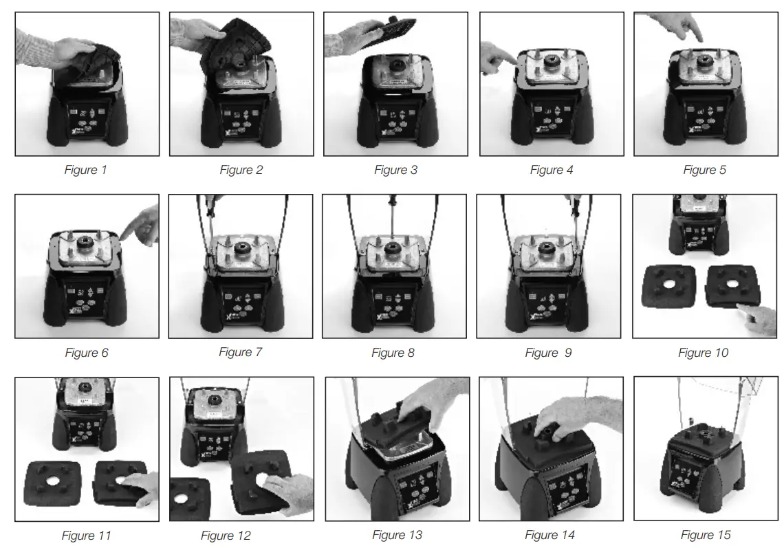 WARING COMMERCIAL MX1050XTXP MX Series Xtreme High Power Commercial Bar Blender- MX MECHANICAL SWITCHES 1