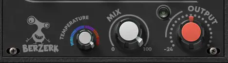 WAVES Berzerk Creative Distortion Plugin -Output Section