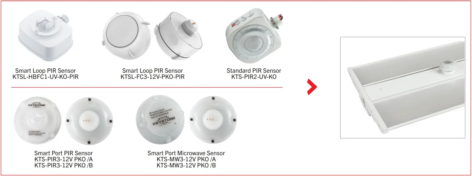 KEYSTONE KT-HBLED80-1.5F-8XX-VDIM-P LED High Bay Fixture fig 10