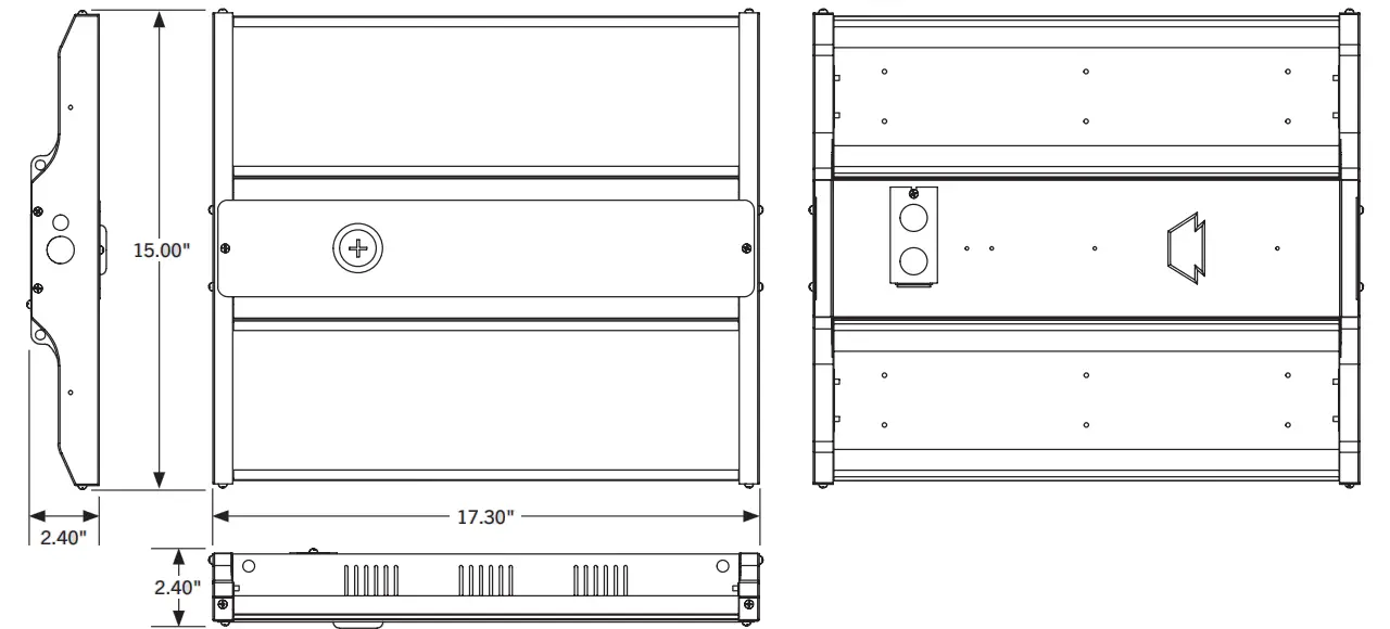 KEYSTONE KT-HBLED80-1.5F-8XX-VDIM-P LED High Bay Fixture fig 12