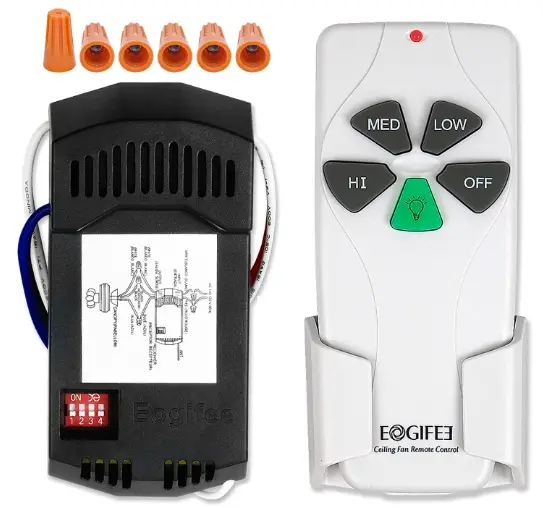EOGIFEE FAN-53T Small Size Universal Ceiling Fan Remote Control