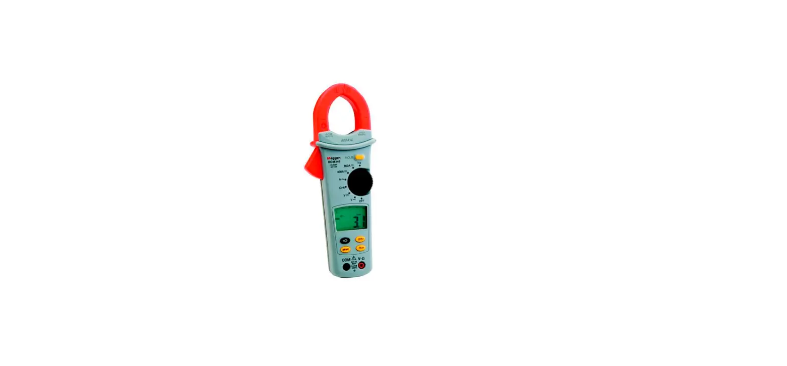 Megger Dcm340 Handheld Clamp Multimeter User Guide