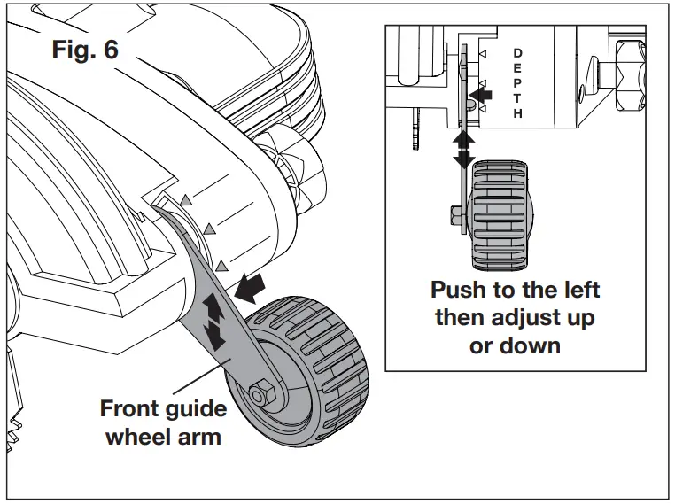 SUNJOE SJEDGE7-RM Electric Edger Trencher 12 AMP fig 8