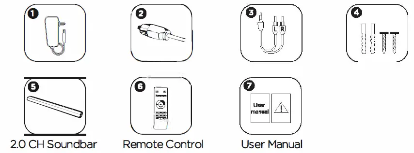 ULTIMEA Odine III 2.0 Channel Soundbar 1