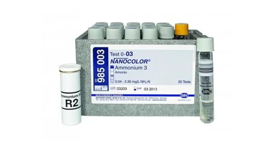Nanocolor Cod 15000 Tube Test User Guide
