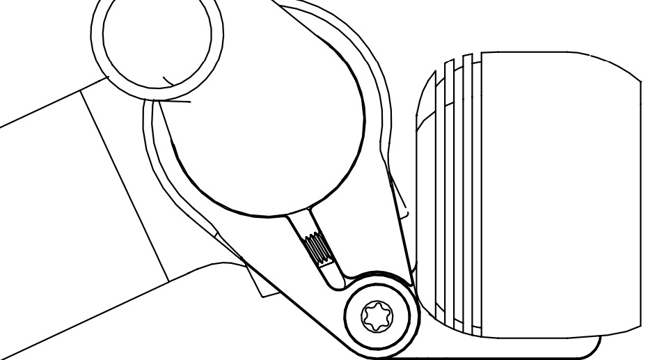 SUPERNOVA SNL398416 M99 Mini PRO MonkeyLink Electric Bike Front Light - HORIZONTAL INSTALLATION