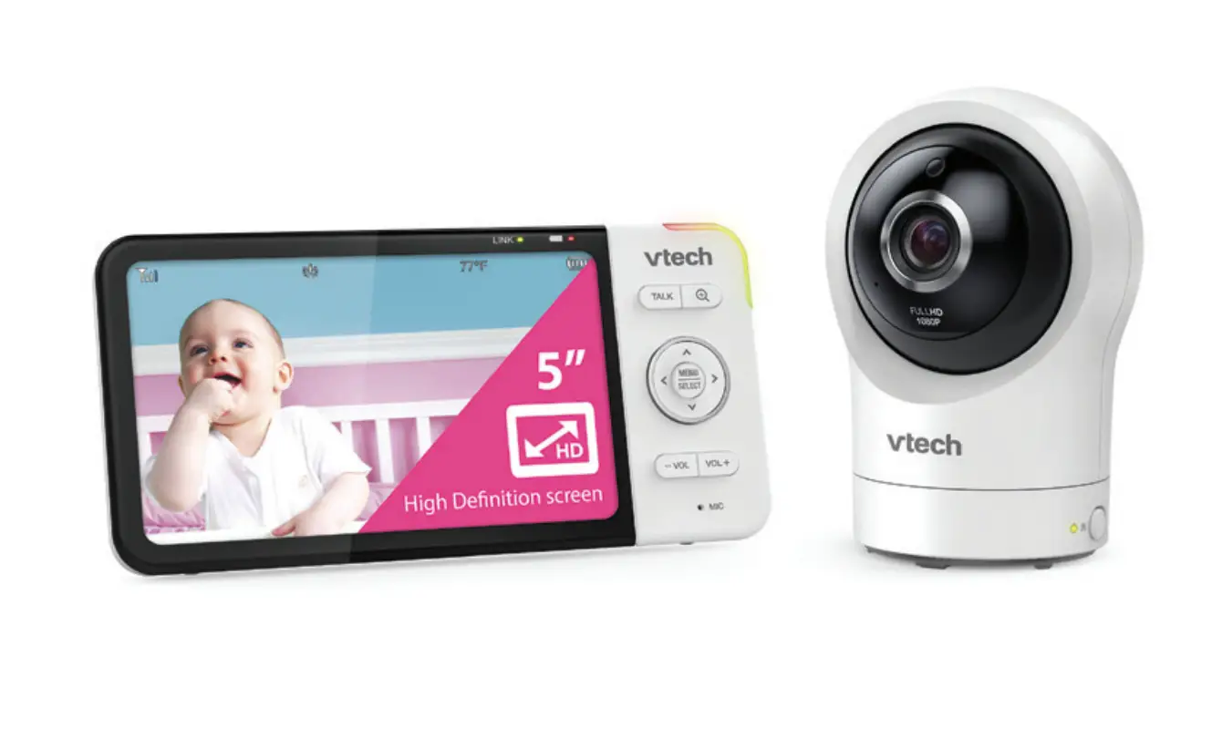 Vtech 5-inch Smart Wi-fi 1080p Pan And Tilt Monitor User Manual [rm5764hd, Rm5764-2hd]