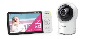 VTech 5-inch Smart Wi-Fi 1080p Pan and Tilt Monitor
