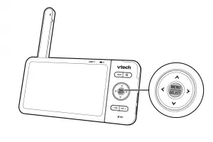 VTech 5-inch Smart Wi-Fi 1080p Pan and Tilt Monitor