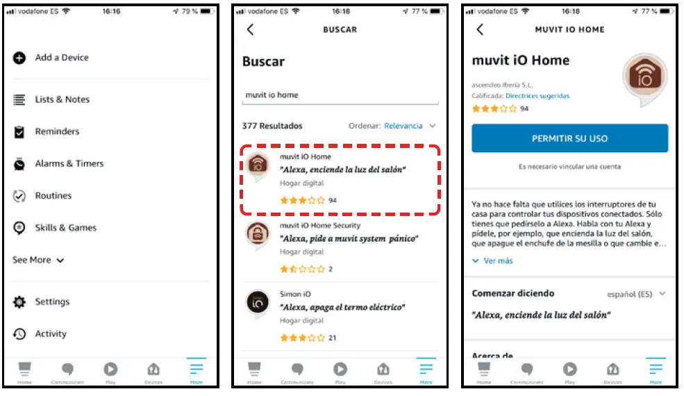 muvit iO MIOLST005 Tira LED USB Wifi TV RGB 3m Con Sensor 12