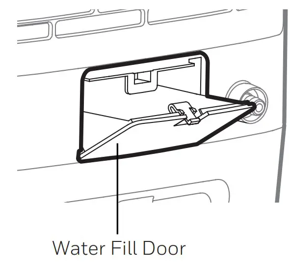 Water Fill Door